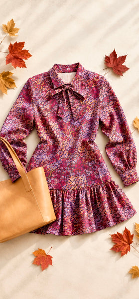 Fall Leopard Dress