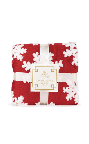 The Royal Standard Snowflake Throw