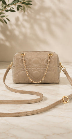 Gianna Suede Scarf Purse