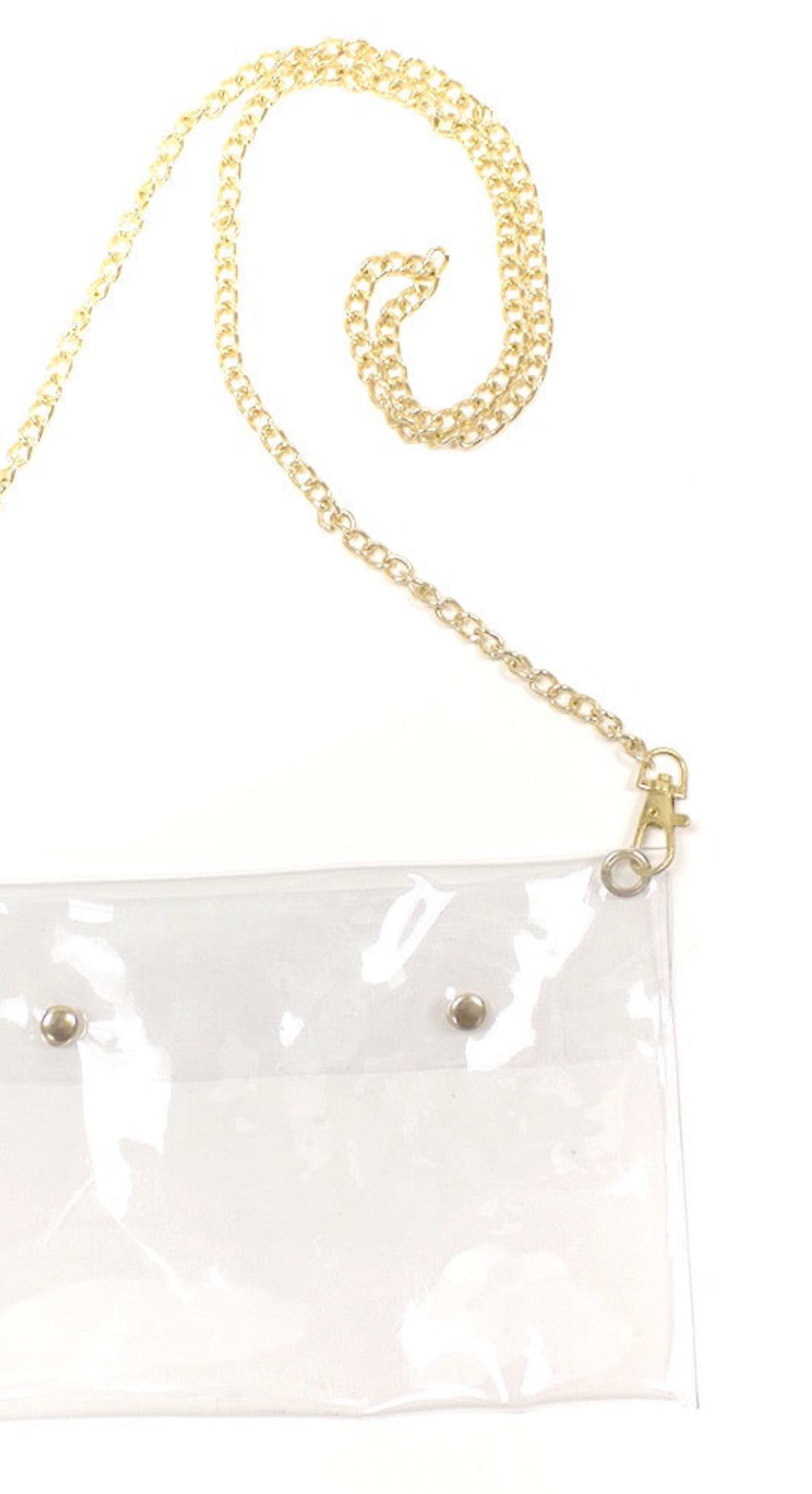 Clear Crossbody Envelope Purse