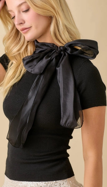 Danica Bow Sweater - 2 Colors