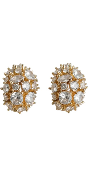Met Crystal Ball Earrings