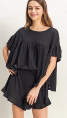 Go With The Flow Shorts Set