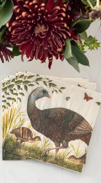 Hester and Cook Fall and Thanksgiving Napkins - 5 Styles