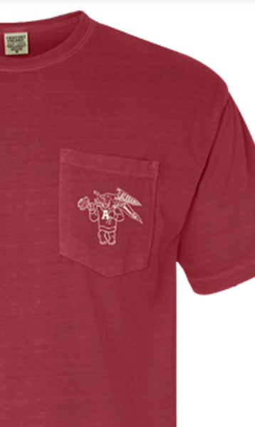 Campus Collection Big AL T-Shirt - Chili