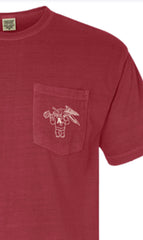 Campus Collection Big AL T-Shirt - Chili