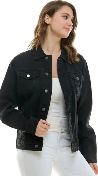 Black Denim Jacket