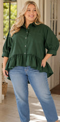 Winston Green Blouse