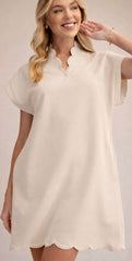 Fairmont Scalloped Dress
