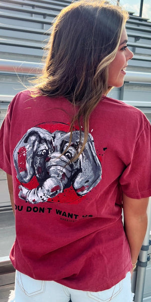 You Don't Want Us Elephant T-Shirt
