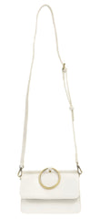 Aria Ring Purse - White