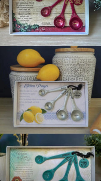 Gift Boxed Measuring Spoon Sets - 6 Styles