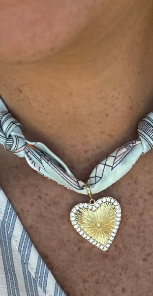 Mint To Be Scarf Necklace