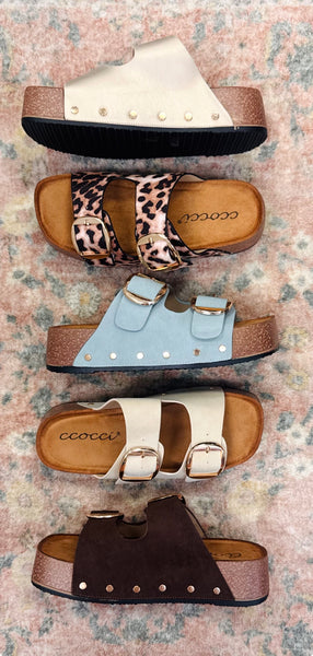 Bambi Flatform Sandal - 6 Colors