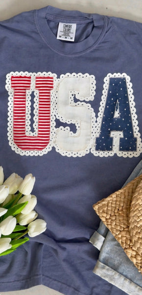 USA Lace T-Shirt
