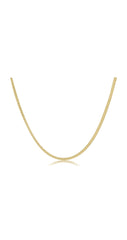 enewton choker herringbone chain - gold