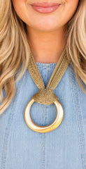 Michaela Mesh Necklace
