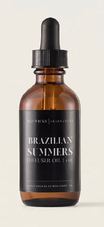 Mavwicks Fragrances Brazilian Summers Scented Diffuser Oil