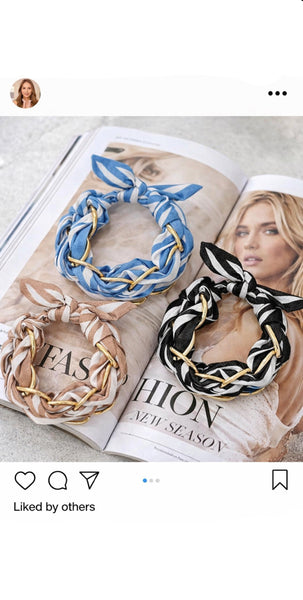 Scarf Chain Bracelets - 3 Colors