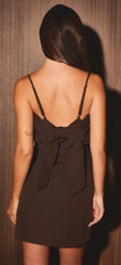 Chocolate Bow Dress