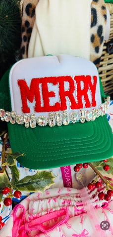 Merry Chenille Trucker Hat