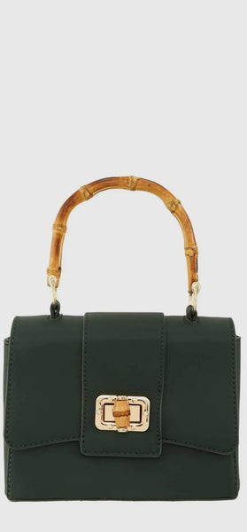 Bamboo Crossbody Purses - 4 Colors