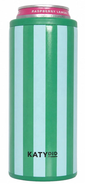 Striped Skinny Can Coolers - 7 Colors