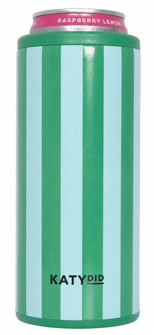 Striped Skinny Can Coolers - 7 Colors