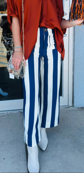 Colette Cropped Wide-Leg Pants