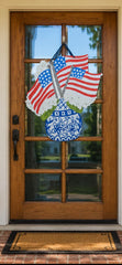 Chinoiserie Flags Doorhanger