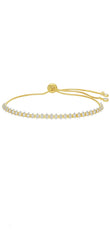 Delicate Faux Diamond Tennis Bracelet