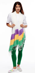 Mardi Gras Scarf