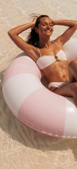 FUNBOY Pink Vintage Stripe Tube Float