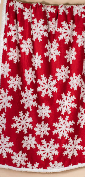 The Royal Standard Snowflake Throw