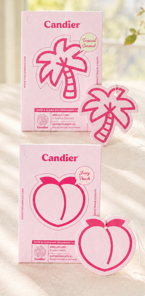 Candier Perfume Air Freshner Charms - 2 Scents
