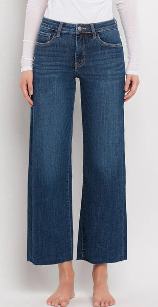 Finders Tummy Control Wide Leg Jeans