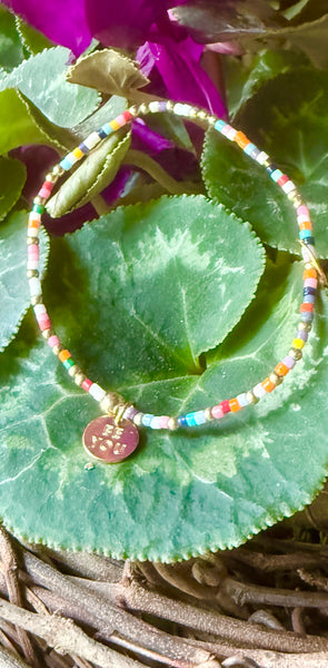 enewton 5.5" egirl Hope Unwritten Bracelet - be you. Small Gold Disc - Hot Mess