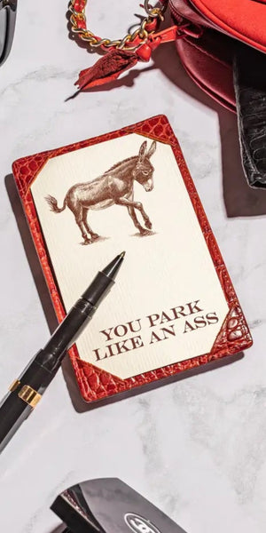 Alexa Pulitzer Parking Card