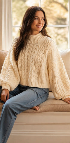 Jackson Ribbed Sweatshirt - 4 Colors