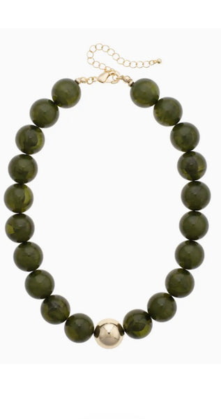 Marjorie Beaded Necklace in Eight Colors