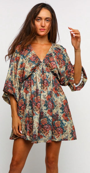 Vintage Floral Dress