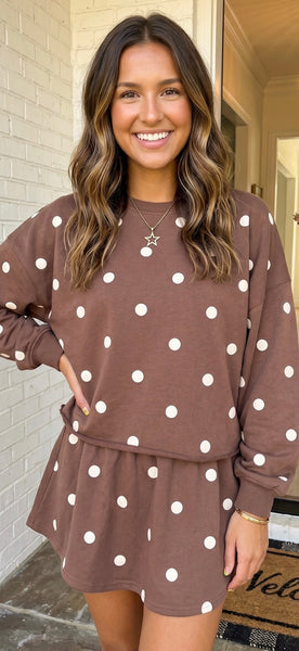 Happy Day Polka Dot Skort Set
