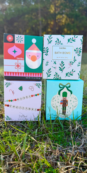Holiday Bath Bombs - 4 Styles