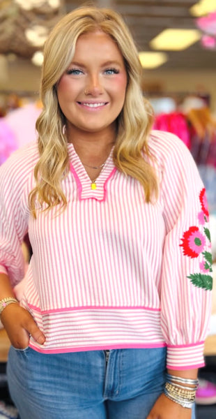 Pink Thistle Blouse