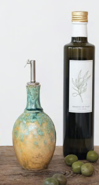 Italian Stoneware Oil Cruets - 3 Styles