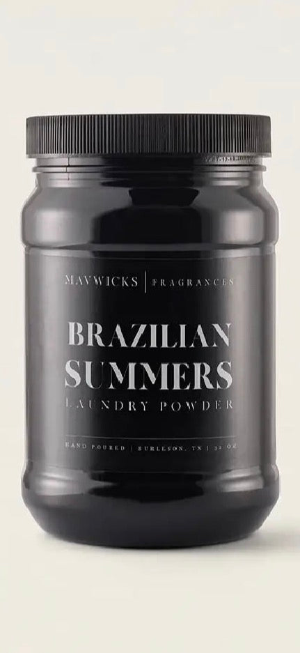 Mavwicks Fragrances Powdered Luxury Laundry Detergent - Brazilian Summers