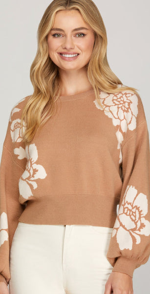 Killian Floral Sweater