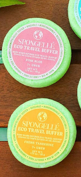 Spongellé’s® Eco Travel Buffers - 4 Scents