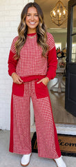 Classic Red Checkmate Set