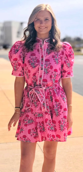 Poppy Pink Dress